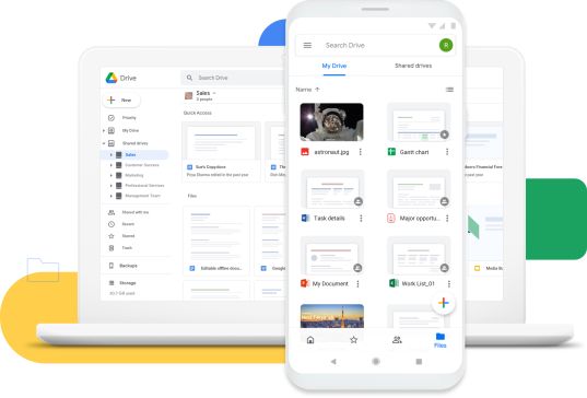 Drive de Workspace antes G Suite